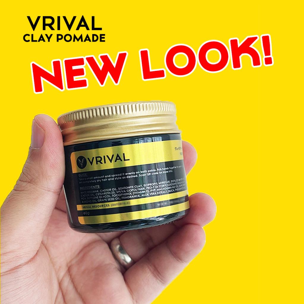 DOUBLE DEAL X2 | Earth Genesis Clay Pomade by VRIVAL | 60g