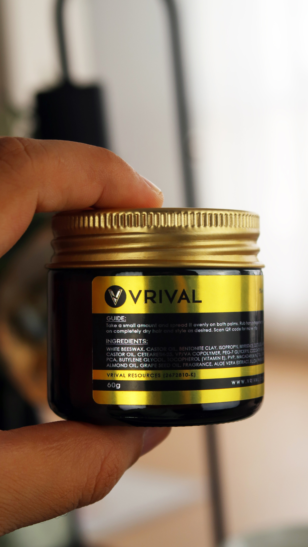 Clay Pomade by VRIVAL | 60g