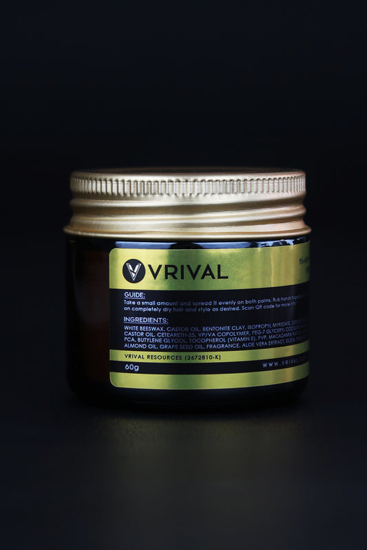 REGULAR PACK | Earth Genesis Clay Pomade by VRIVAL | 60g