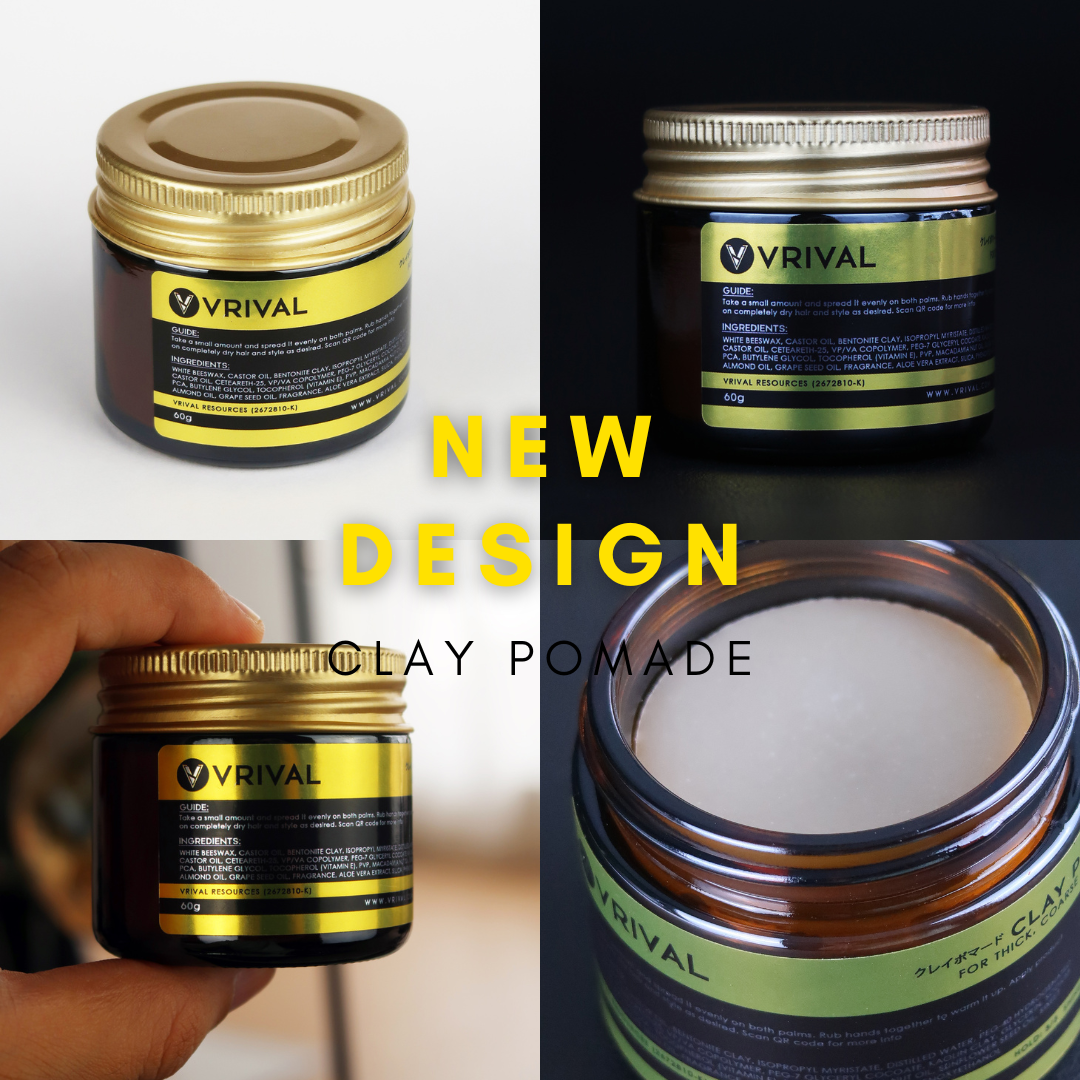 Clay Pomade by VRIVAL | 60g
